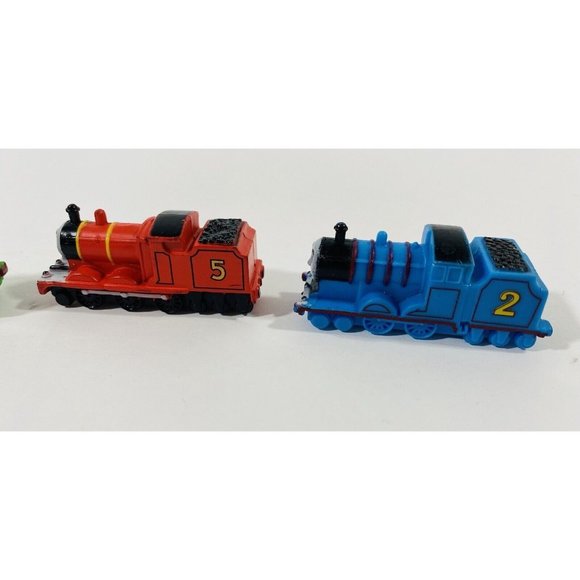 Thomas The Train And Friends Mini Toys Lot of 4 Henry James Percy Cake Toppers - Picture 4 of 11